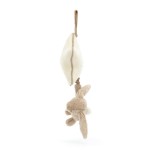 Jellycat Musical Pull - Bashful Beige Bunny Star (New)