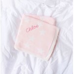 Starry Skies Soft Knit Blanket - Pink Dusk (Out of Stock)