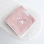 Blush Clouds Soft Baby Blanket