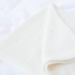 Heirloom Pointelle Blanket - Classic