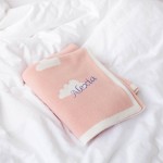 Blush Clouds Soft Baby Blanket