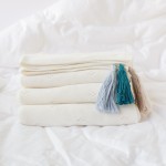 Heirloom Pointelle Blanket - Dew