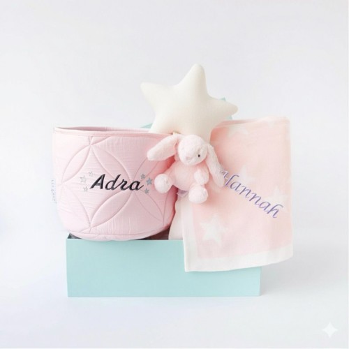 New Nursery Gift Box - Pink Star