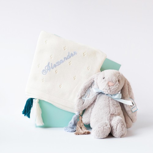 Cuddles Box - Baby Blue