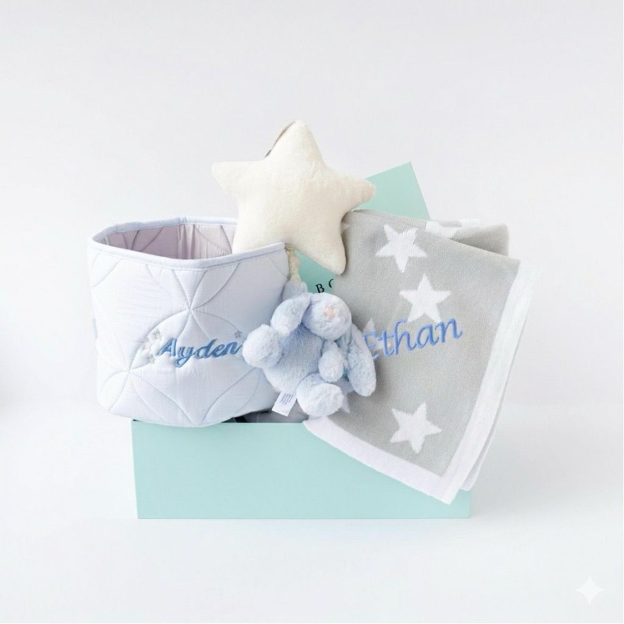 New Nursery Gift Box - Blue Star