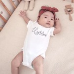 Organic Name Bodysuit (Colours available)