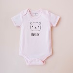 Organic Bear Bodysuit (Colours available)