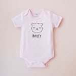 Organic Bear Bodysuit (Colours available)