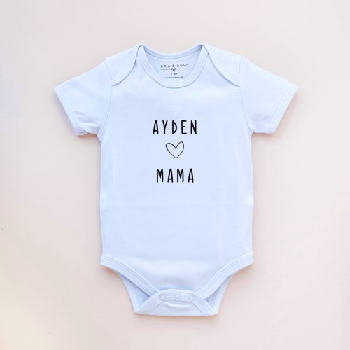 Organic Love Mama Bodysuit (Colours available)