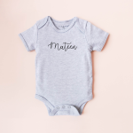 Organic Name Bodysuit (Colours available)