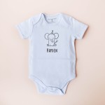 Organic Elephant Bodysuit (Colours available)