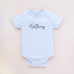 Organic Name Bodysuit (Colours available)