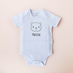 Organic Bear Bodysuit (Colours available)