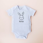 Organic Bunny Bodysuit (Colours available)