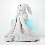 Jellycat Bashful Bunny Soother - Silver