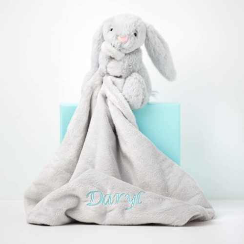 Jellycat Bashful Bunny Soother - Silver (Out of Stock)