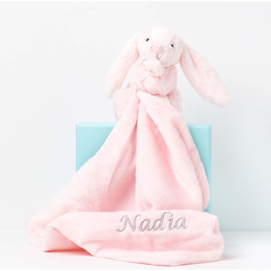Jellycat Bashful Bunny Soother - Pink 