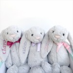 Jellycat Bashful Bunny - Silver (Sizes Available)