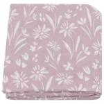 Bamboo Cotton Muslin Swaddle - Pink Wildflower