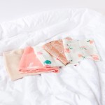 Bamboo Cotton Muslin Squares - Blush Dreams