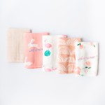 Bamboo Cotton Muslin Squares - Blush Dreams