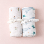 Bamboo Swaddle - Set of 2 (Choice of Designs)
