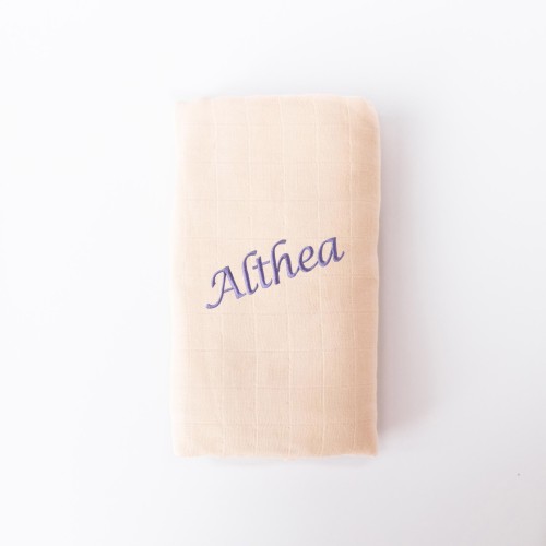 Bamboo Cotton Muslin Swaddle - Oat