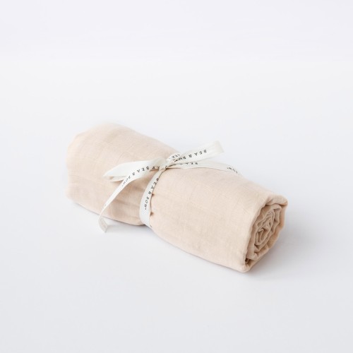 Bamboo Cotton Muslin Swaddle - Oat