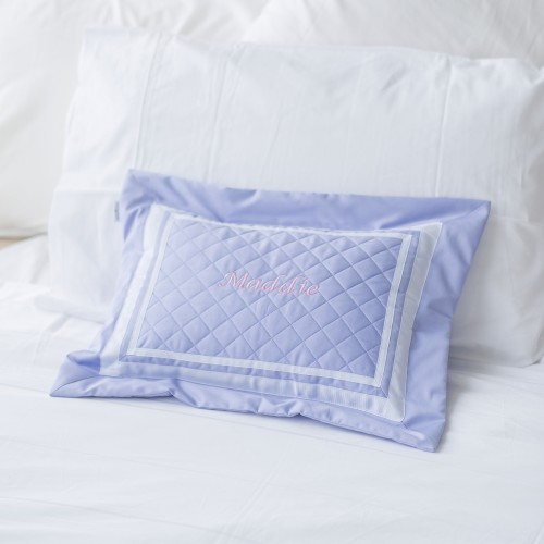 500 Thread Count PIMA Cotton Quilted Pillow - Hyacinth
