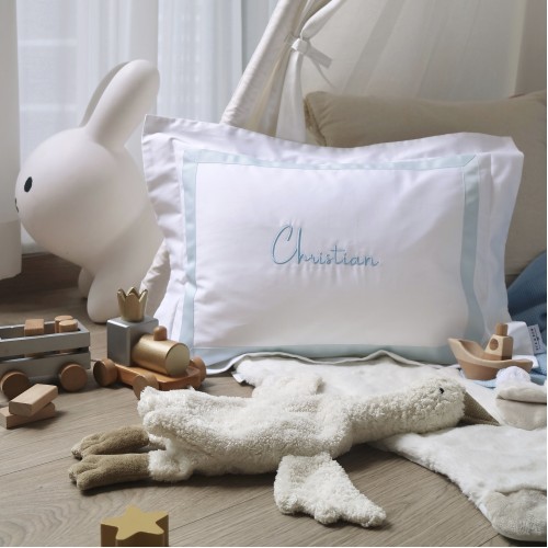 PimaCloud Kids Pillow - Blue 