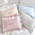 Egyptian Cotton Quilted Pillow - Bloom