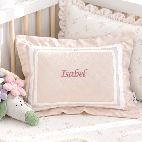 Egyptian Cotton Quilted Pillow - Shell