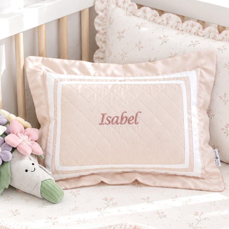 Egyptian Cotton Quilted Pillow - Shell