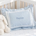 Egyptian Cotton Quilted Pillow - Cove