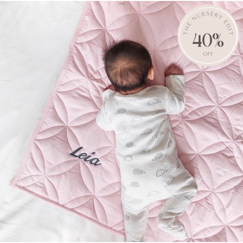 Signature Quilt - Petal Pink (Discount applied at checkout)
