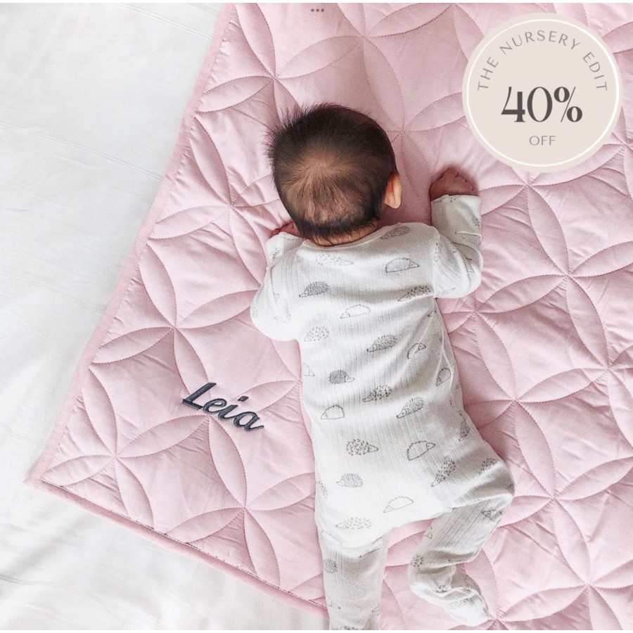 Signature Quilt - Petal Pink (Discount applied at checkout)