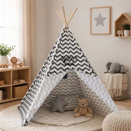 Under the Stars Teepee - Chevron