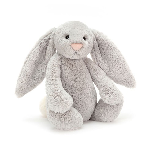 Jellycat Bashful Bunny - Silver (Sizes Available)