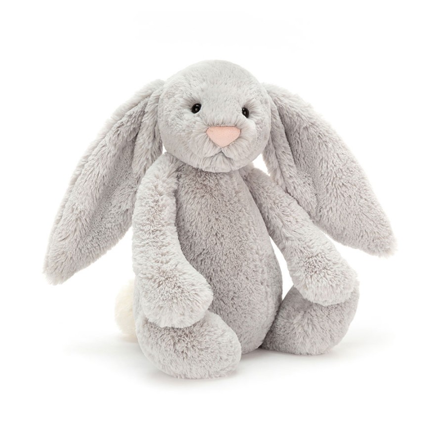 Jellycat Bashful Bunny - Silver (Sizes Available) (Out of Stock)