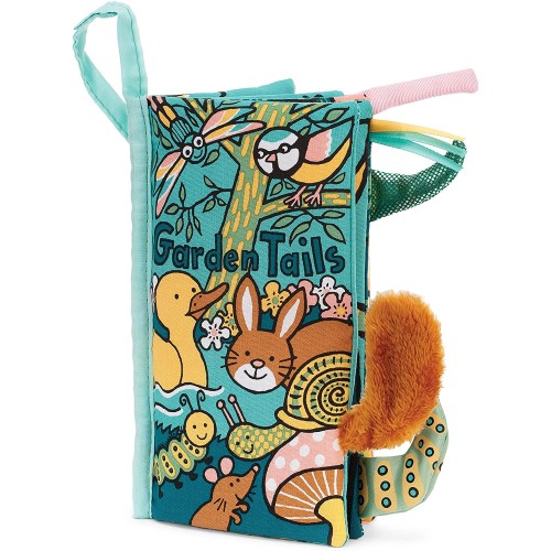Jellycat Garden Tails Soft Crinkle Book 