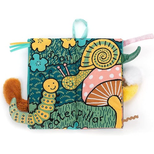 Jellycat Garden Tails Soft Crinkle Book 