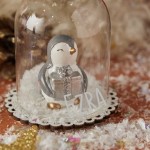 Merry Penguin Personalised Bauble