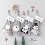 Personalised Winter Reindeer Stocking