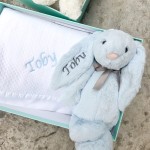 Jellycat Bashful Bunny - Blue (Sizes Available) (Out of Stock)