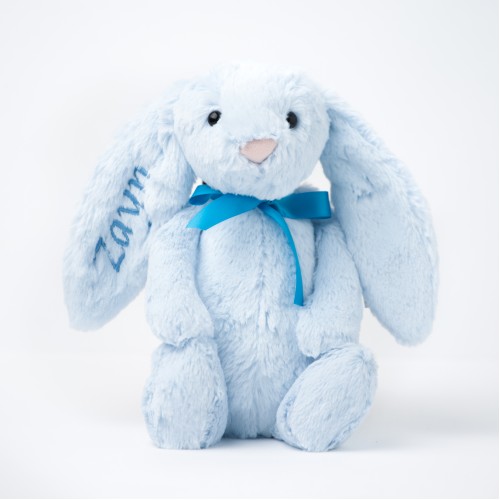 Jellycat Bashful Bunny - Blue (Sizes Available) (Out of Stock)