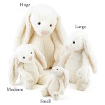 Jellycat Bashful Bunny - Cream (Sizes available)