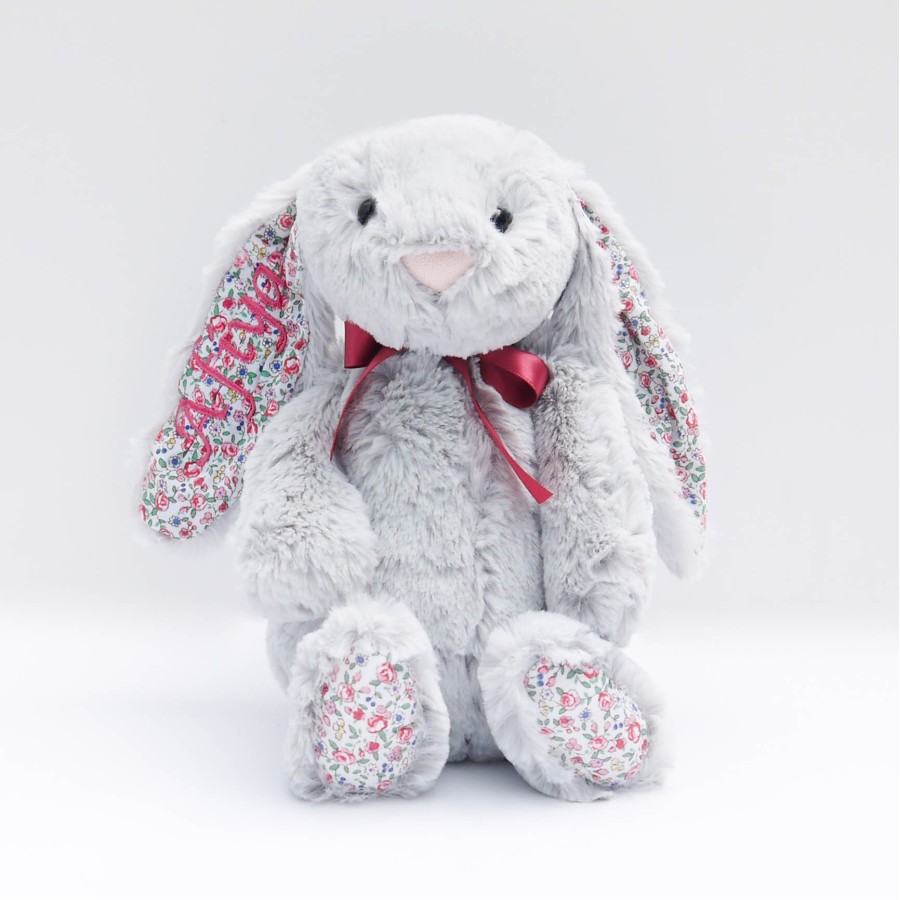 Jellycat Blossom Bunny - Silver (Sizes Available)