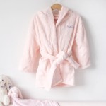 Hooded Bathrobe - Blush