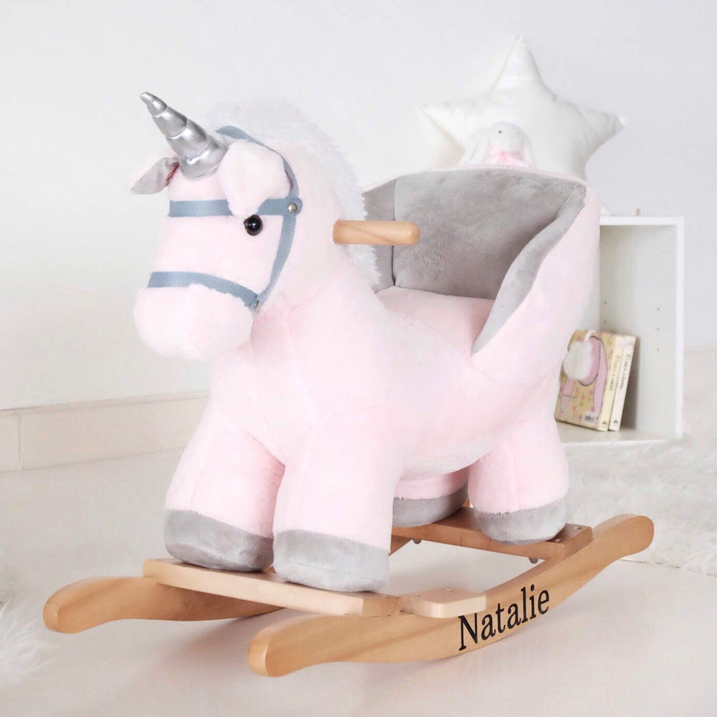 pink unicorn rocker
