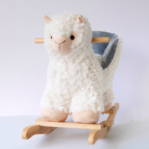 Alpaca Plush Rocker (Out of Stock)